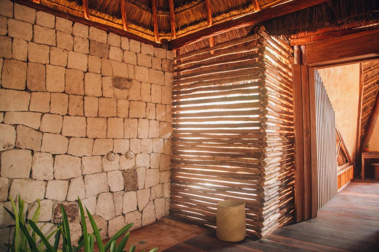 Ikal Tulum Hotel ภายนอก รูปภาพ A bathroom at the spa