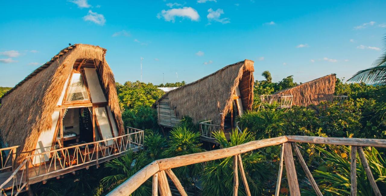 Ikal Tulum Hotel ภายนอก รูปภาพ Eco-hotel in Tulum, Mexico