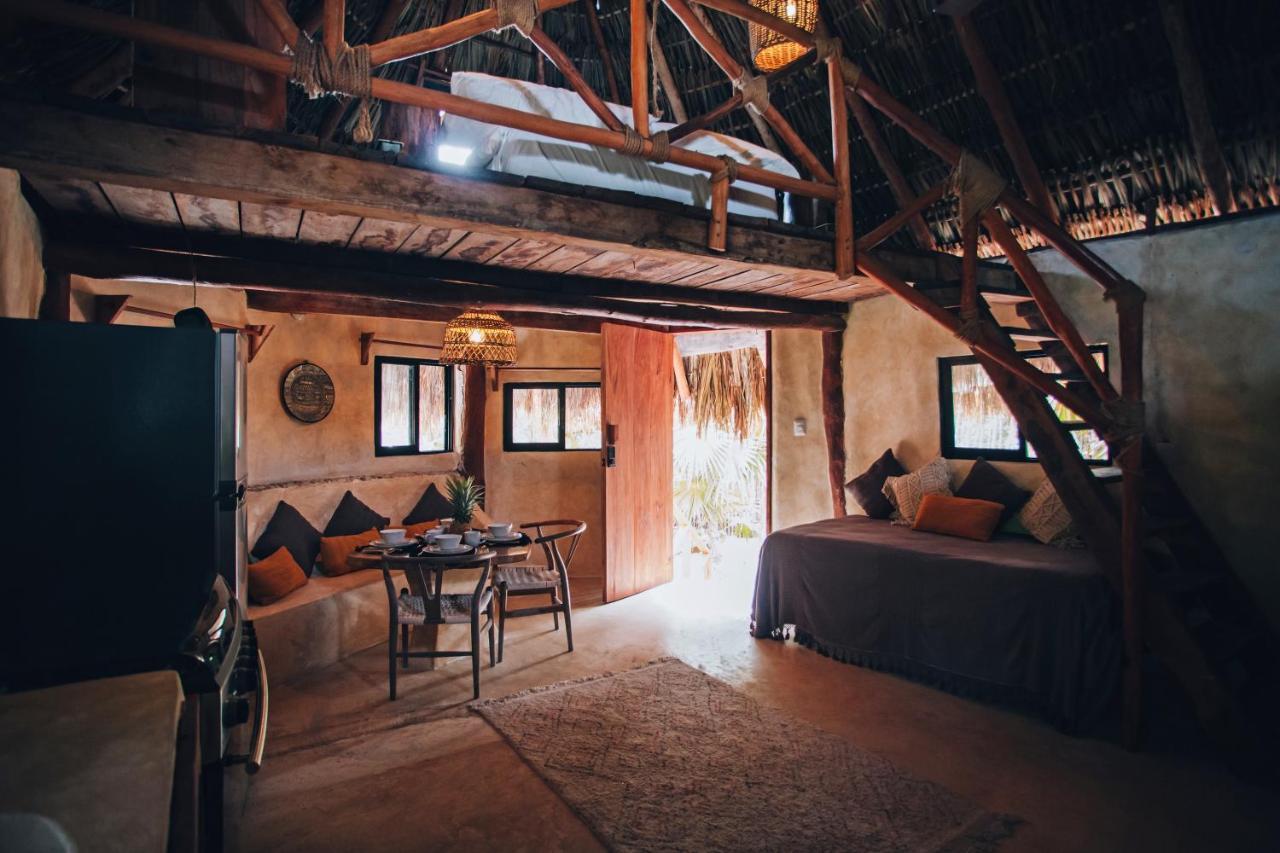 Ikal Tulum Hotel ภายนอก รูปภาพ Interior of a hotel in Tulum, Mexico