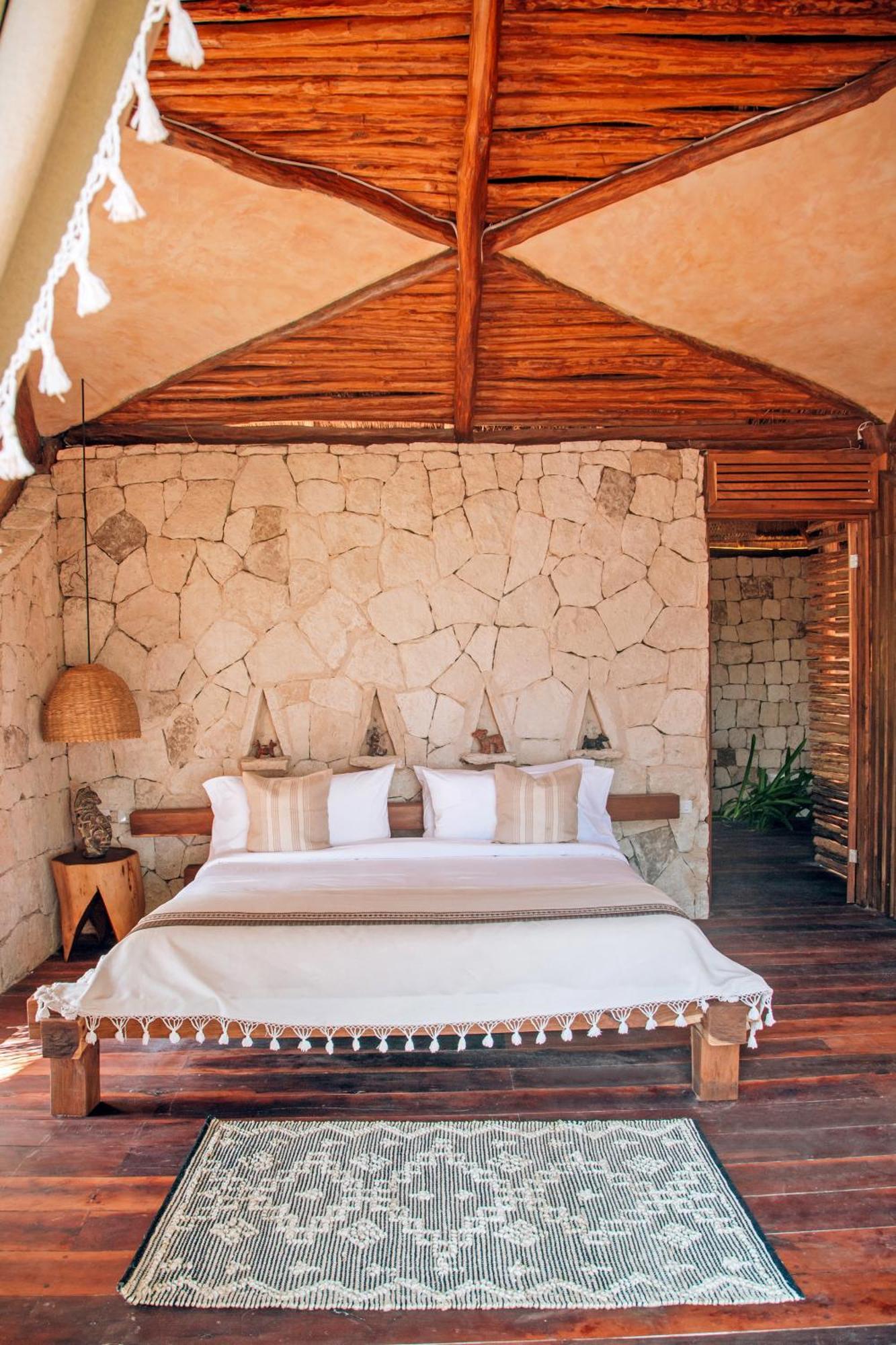 Ikal Tulum Hotel ภายนอก รูปภาพ A bedroom at Habitas Hotel